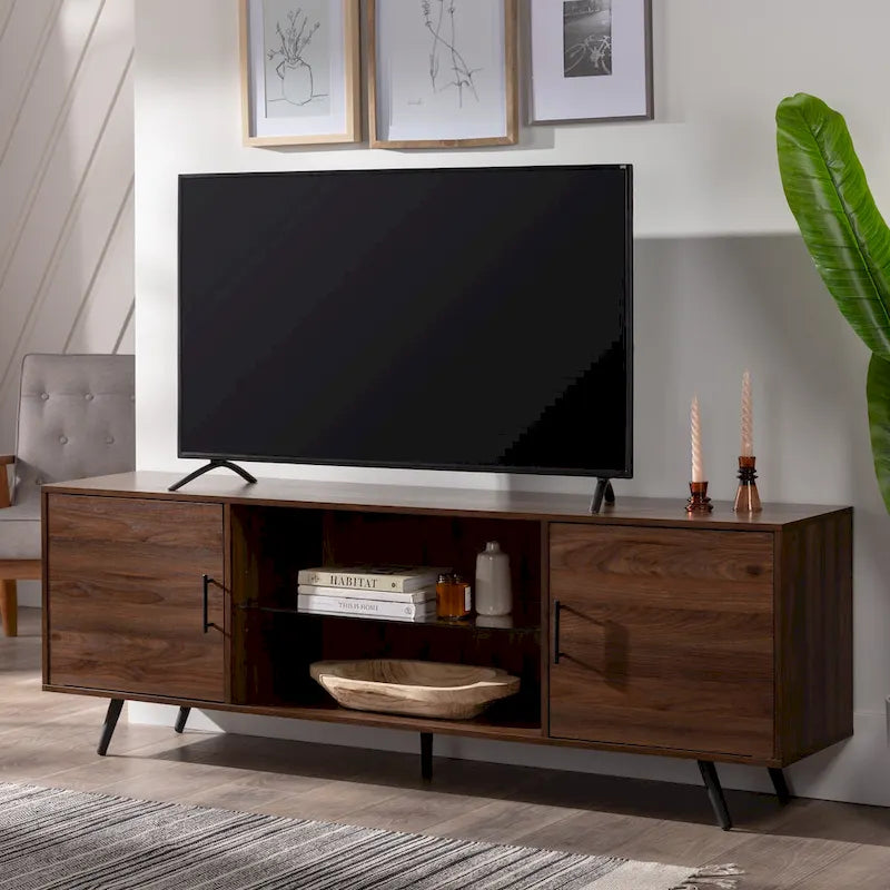 Middlebrook Designs 70-inch Mid-Century Modern TV Stand