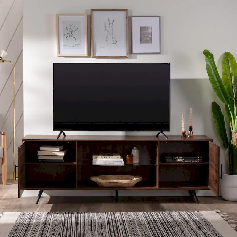 Middlebrook Designs 70-inch Mid-Century Modern TV Stand