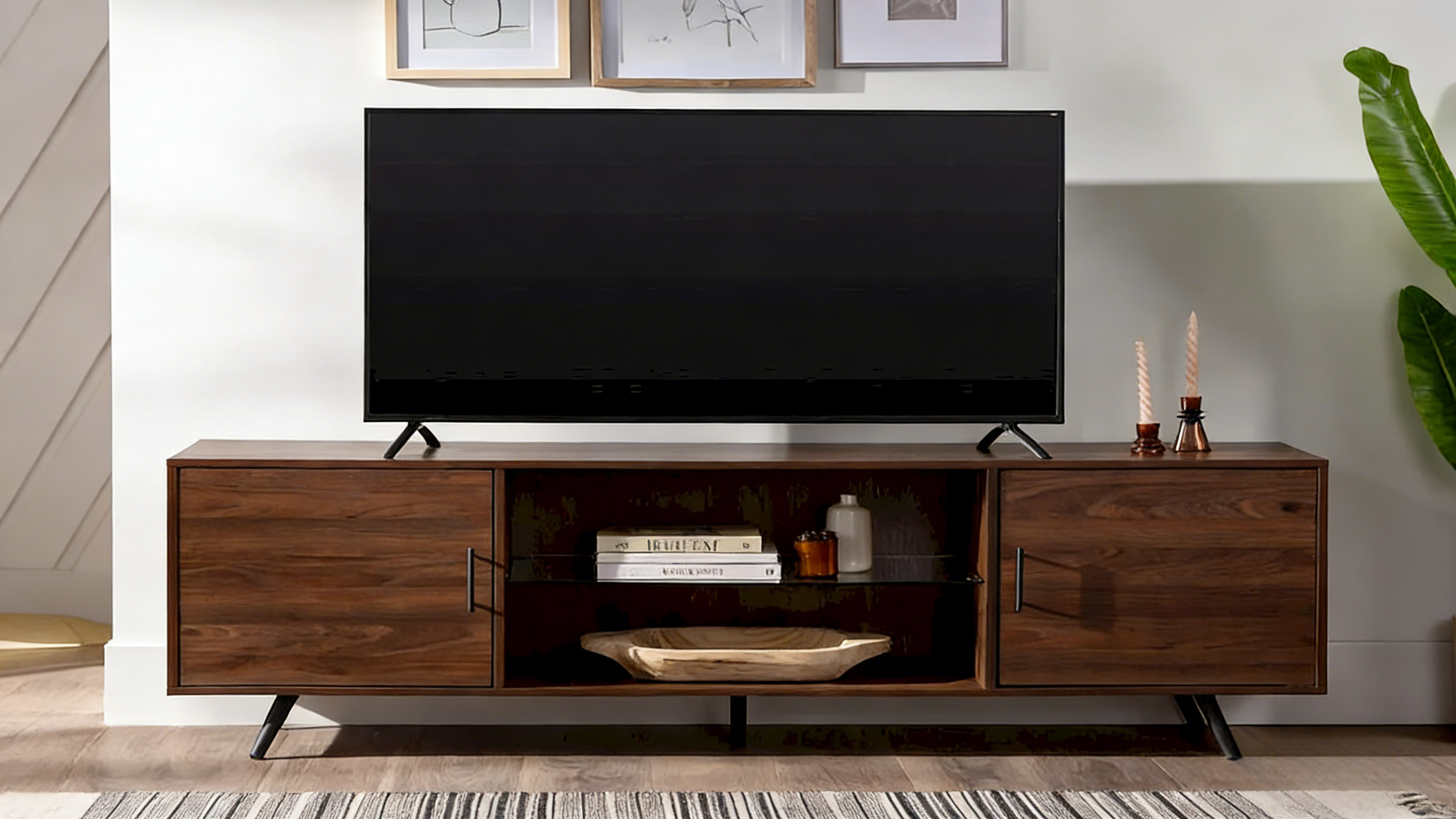 Middlebrook Designs 70-inch Mid-Century Modern TV Stand