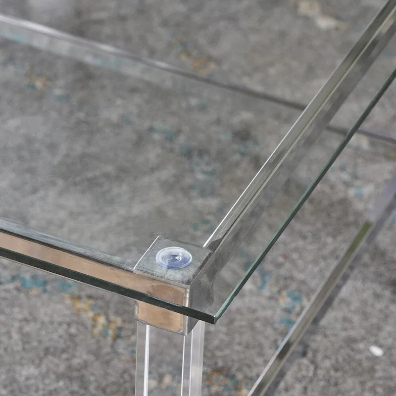 Bayla Modern Rectangle Glass Coffee Table by Christopher Knight Home - 26L x 48W x 18H