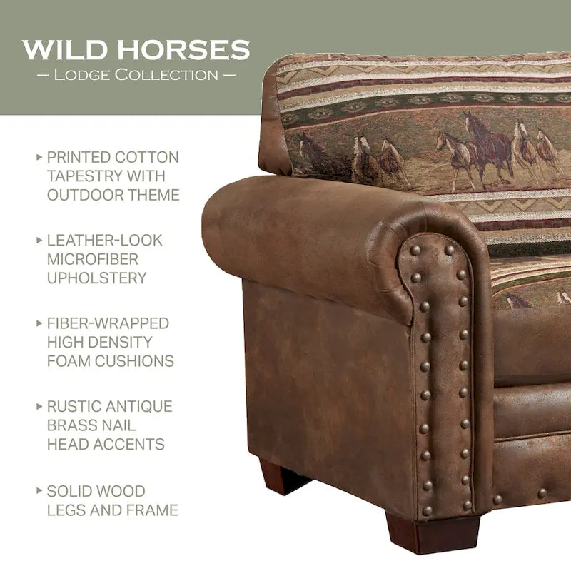 Wild Horses Lodge Sleeper Sofa