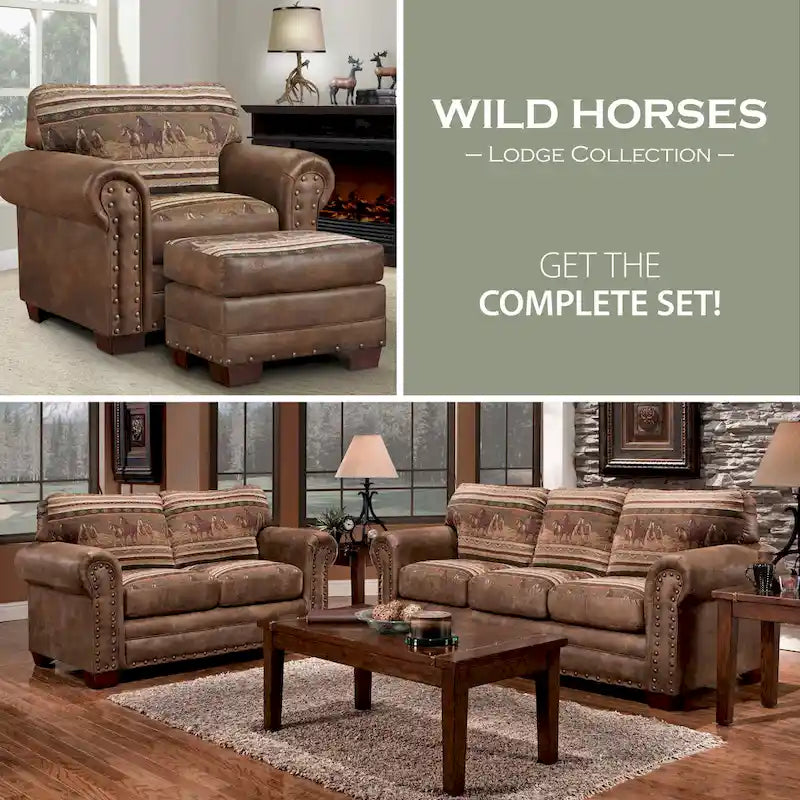 Wild Horses Lodge Sleeper Sofa