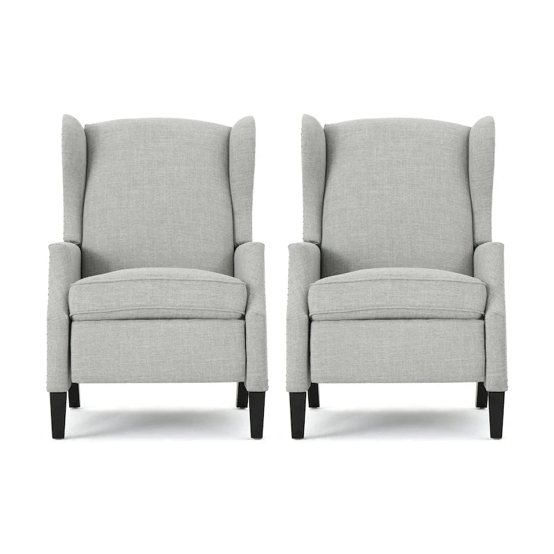 Wescott Contemporary Recliners (Set of 2) by Christopher Knight Home