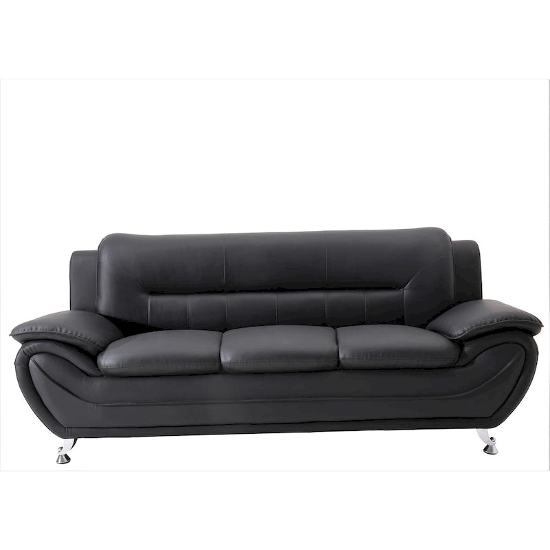 Sanuel 79.2 Faux Leather Pillow Top Arm Sofa