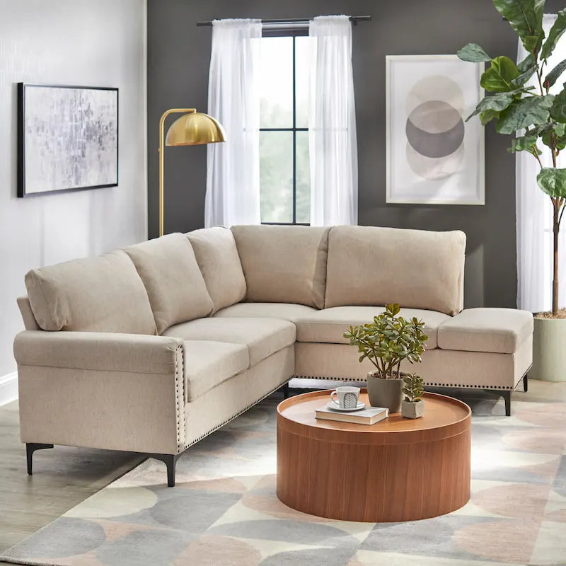 Simple Living Orinda Sectional Sofa