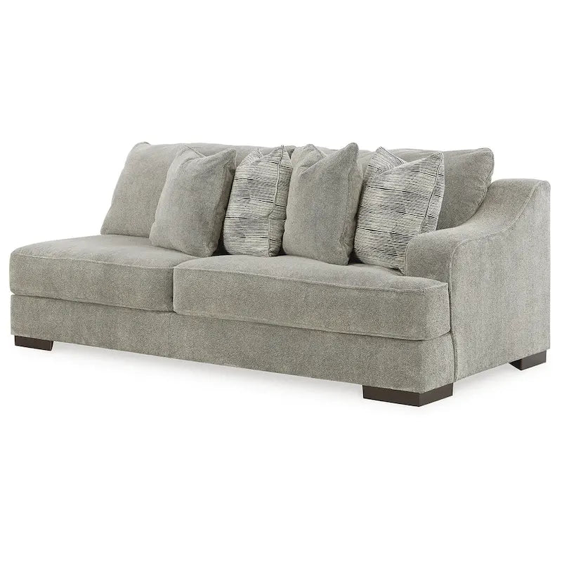 Signature Design by Ashley Bayless Smoke 4-Piece Sectional - 169W x 130D x 37H