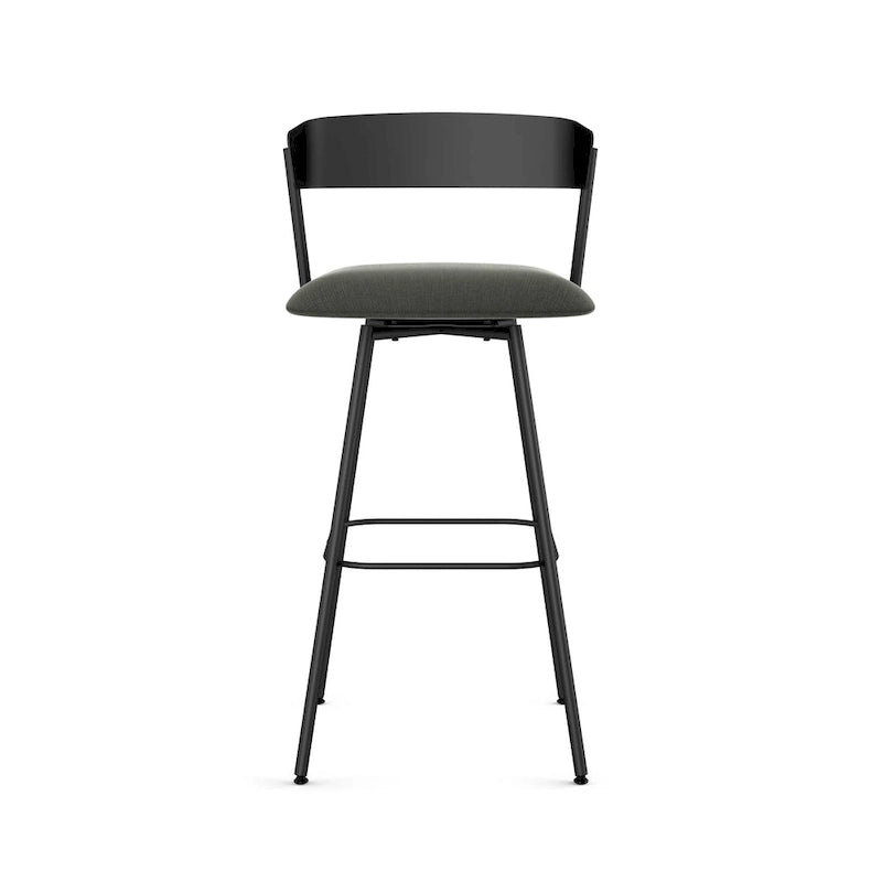 Amisco Ludwig Swivel Counter and Bar Stool