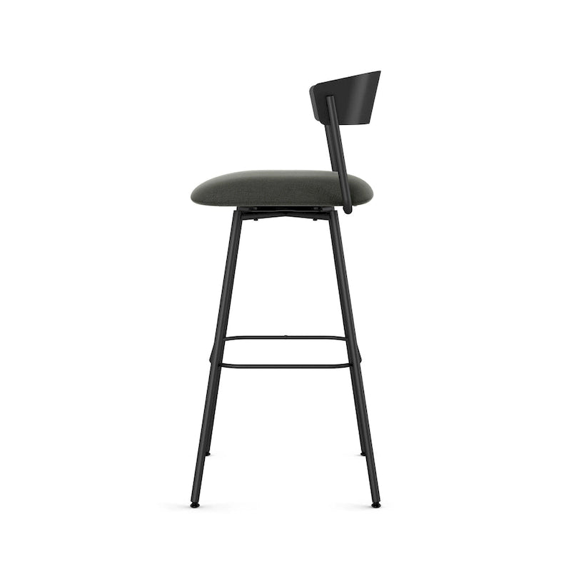 Amisco Ludwig Swivel Counter and Bar Stool
