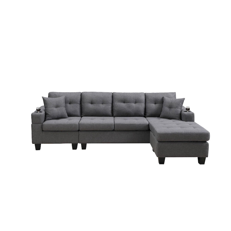 Comfortable and relaxing sofa,interchangeable left and right