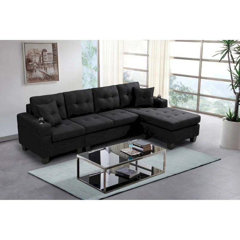 Comfortable and relaxing sofa,interchangeable left and right