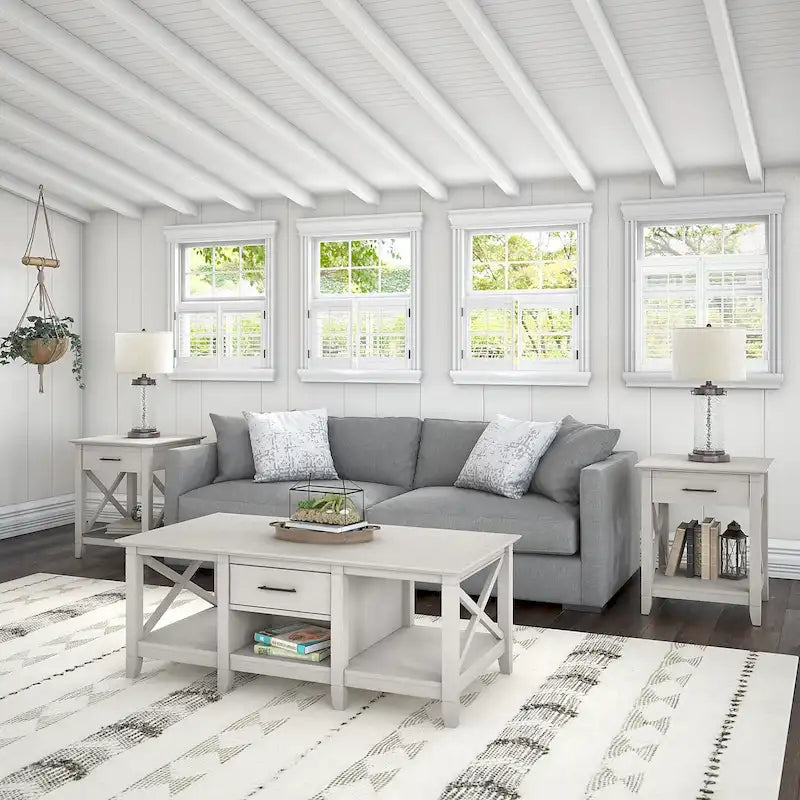 Coffee Table with Set of 2 End Tables