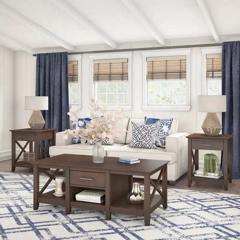 Coffee Table with Set of 2 End Tables