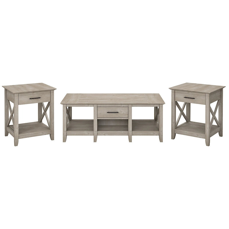 Coffee Table with Set of 2 End Tables