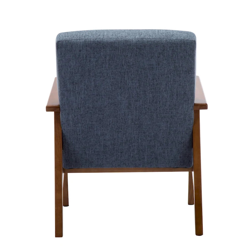 Porthos Home Layla Fabric Upholstered Accent Chair with Beechwood Legs