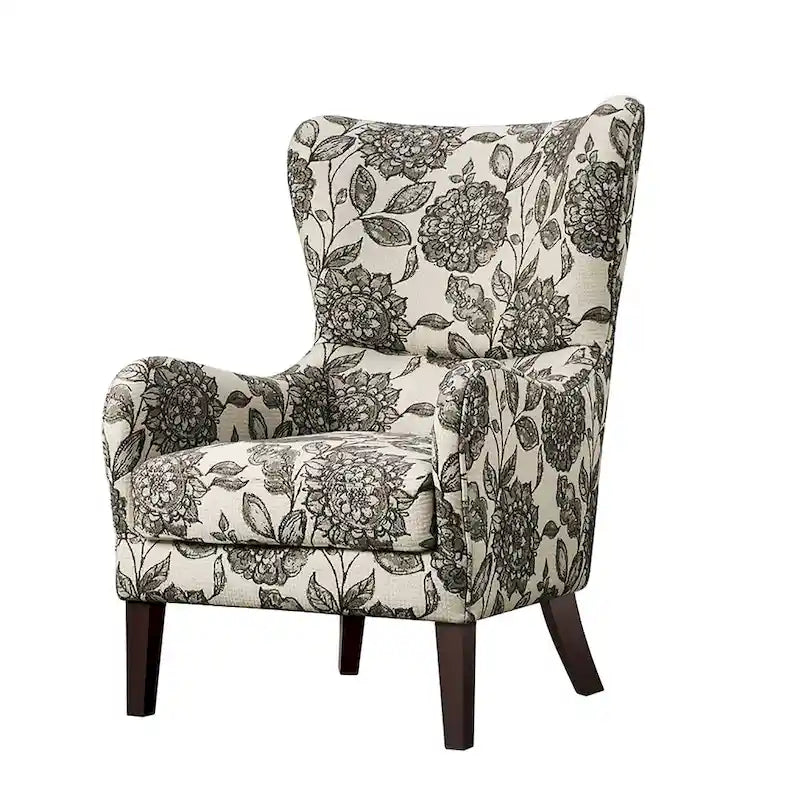 Madison Park Leda Swoop Wing Chair