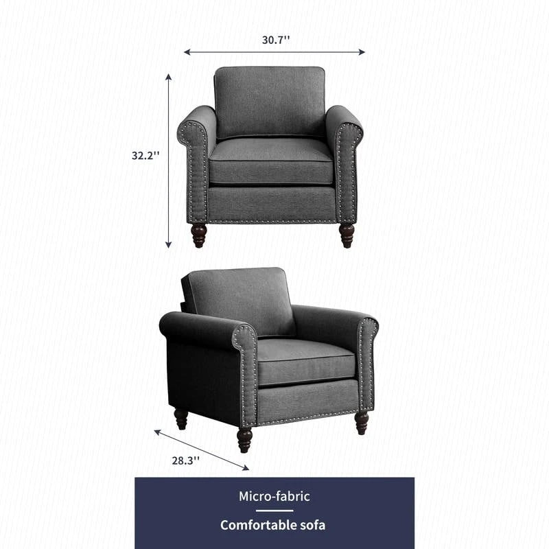 Mixoy Modern Sleeper Sofa,DIY Combination Sectional Single Couch