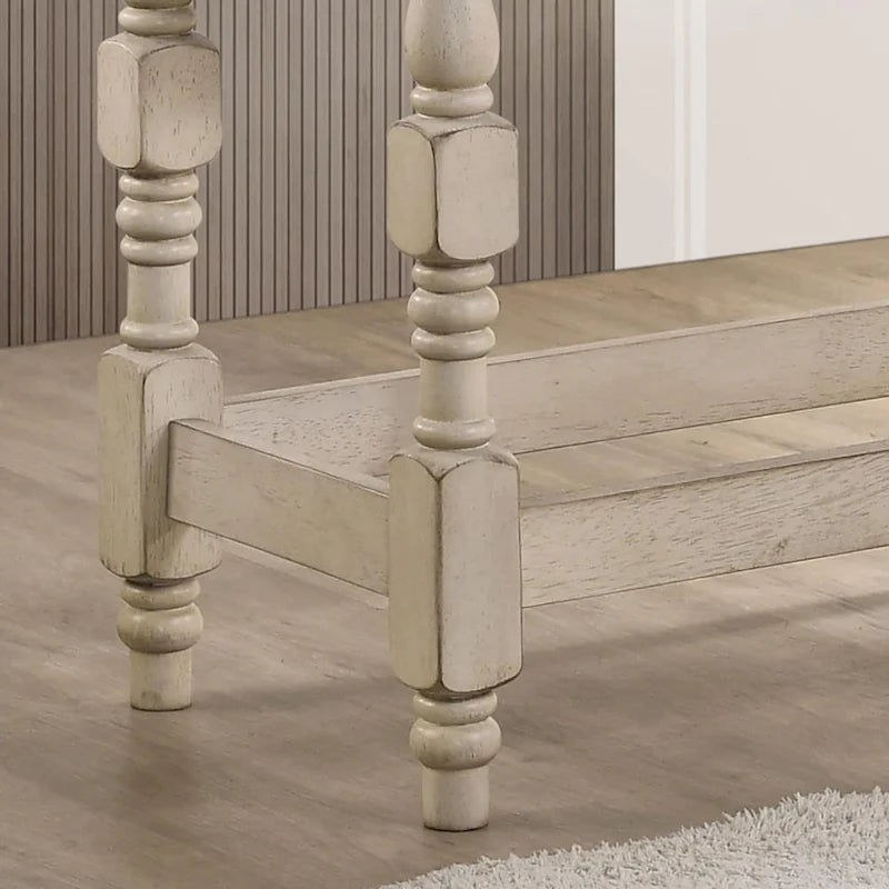 Furniture of America Graypath Farmhouse 50-inch Counter Height Bench