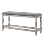Furniture of America Graypath Farmhouse 50-inch Counter Height Bench