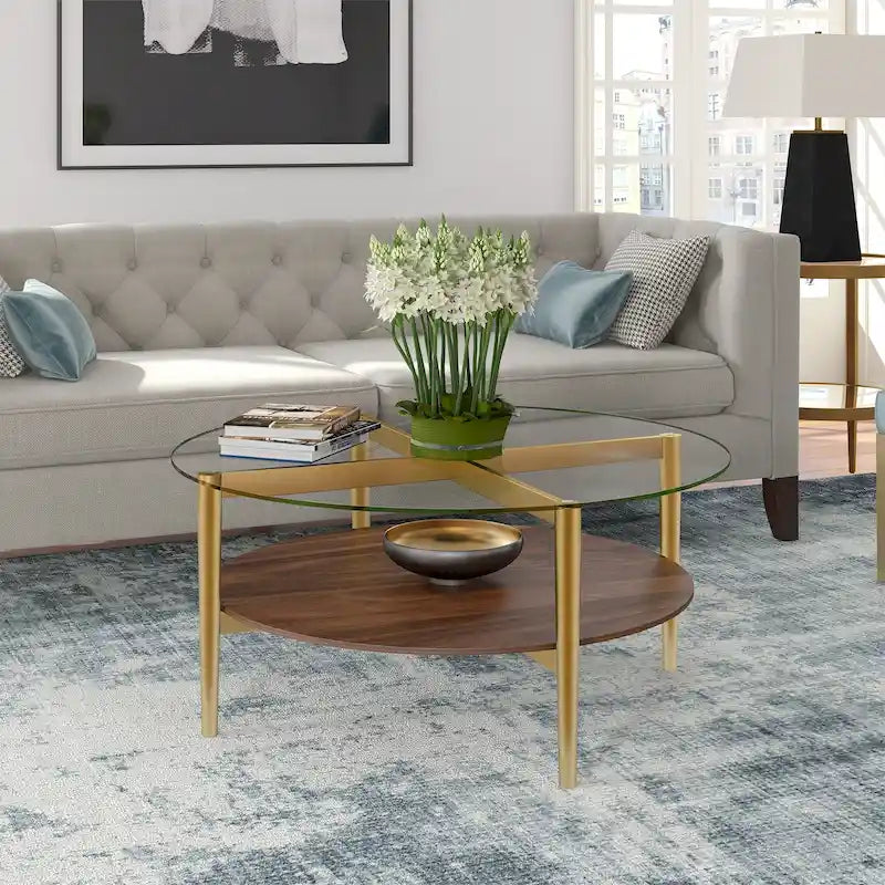 Carson Carrington Saliesta Mid-Century Modern Coffee Table