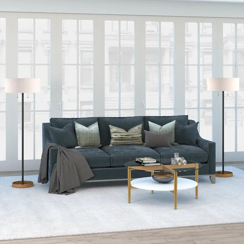 Carson Carrington Saliesta Mid-Century Modern Coffee Table