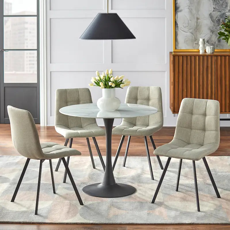 Simple Living Rho 5-piece Dining Set