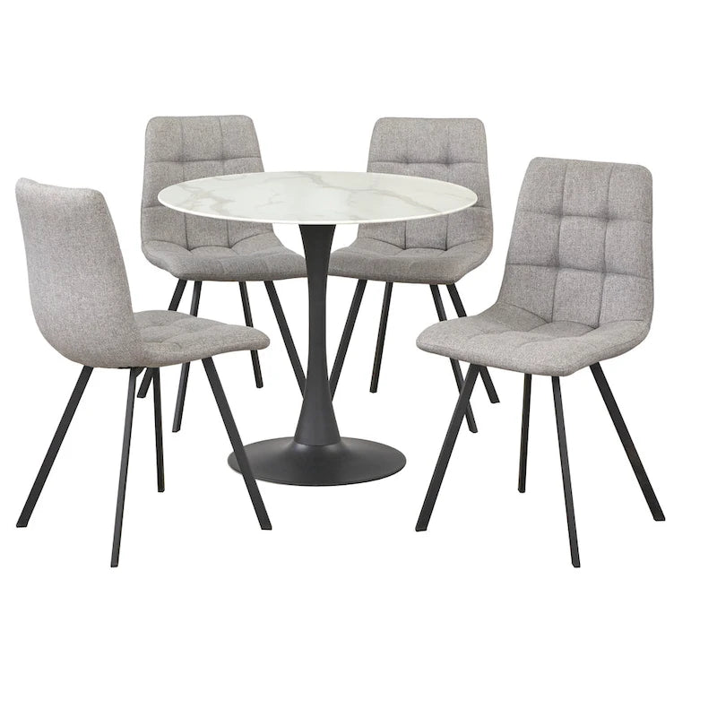 Simple Living Rho 5-piece Dining Set