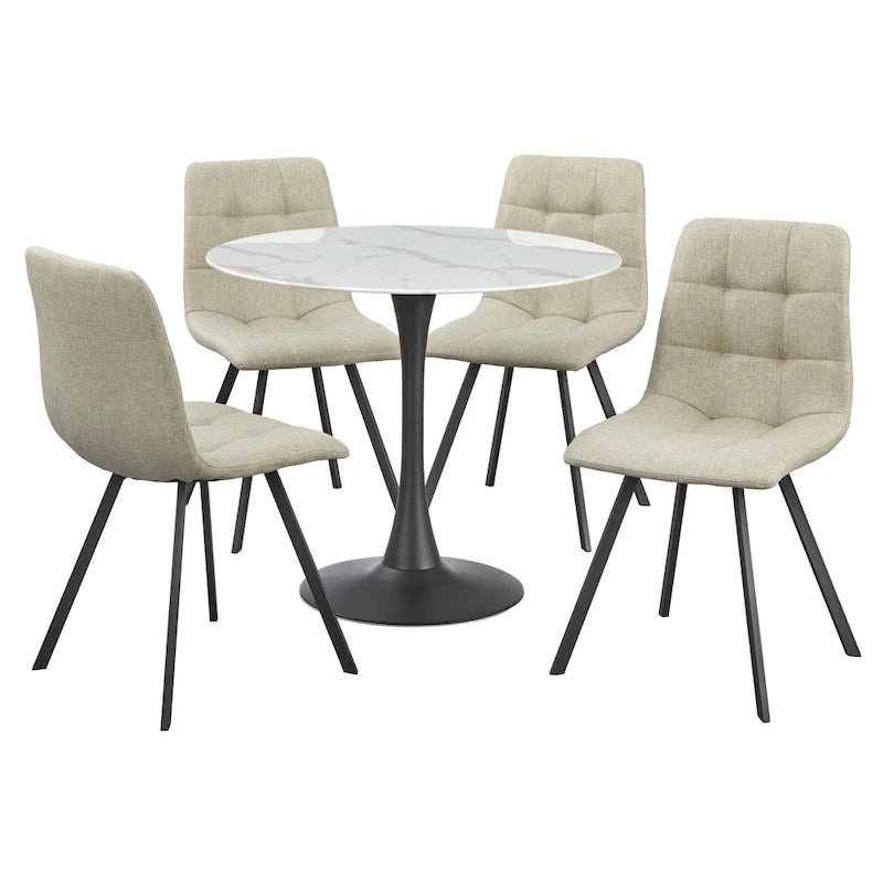 Simple Living Rho 5-piece Dining Set
