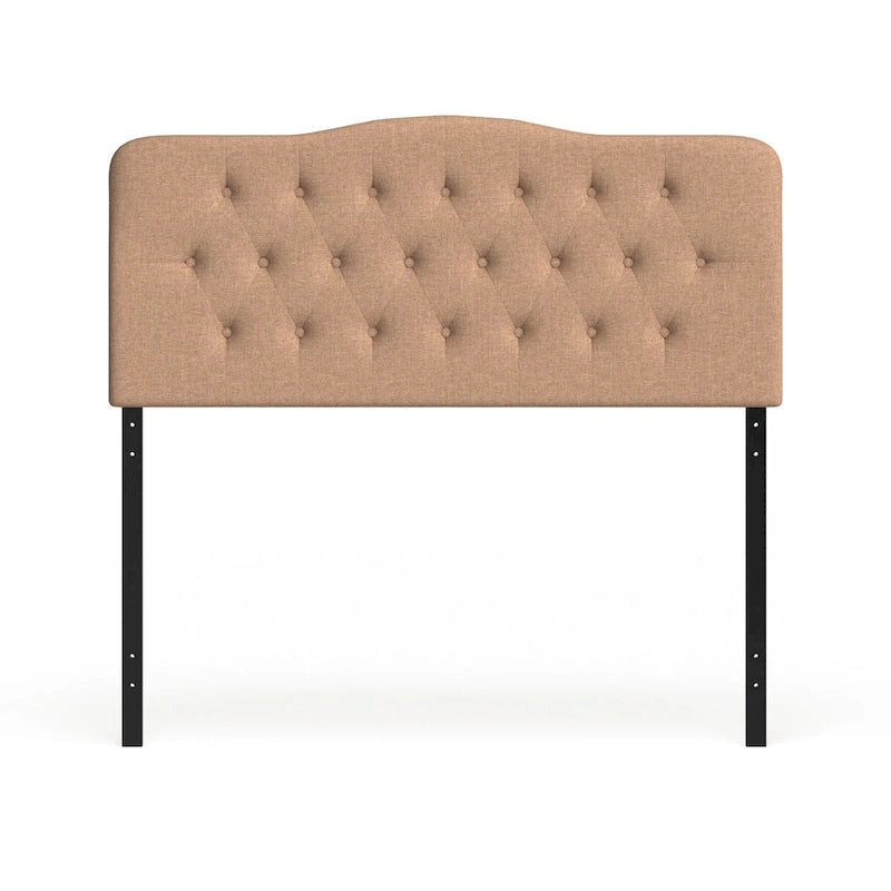 The Gray Barn Burr Hollow Queen Fabric Upholstered Headboard