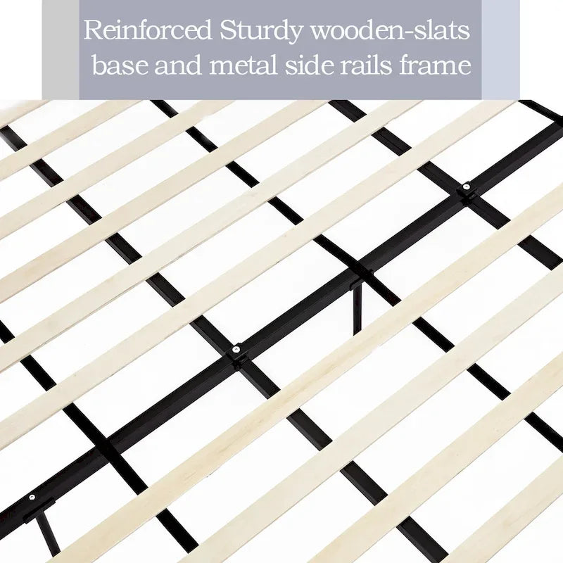 Harper Tall Headboard Upholstered Bed