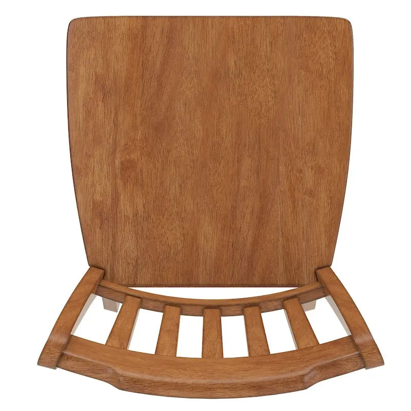 Eleanor Slat Back Wood Counter Chairs (Set of 2) by iNSPIRE Q Classic