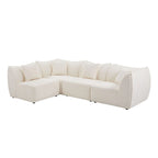 Comfy Sofa Couch Convertible Modular Sectional Sofa with Deep Seats 3/4 Seater Sofa