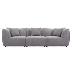 Comfy Sofa Couch Convertible Modular Sectional Sofa with Deep Seats 3/4 Seater Sofa