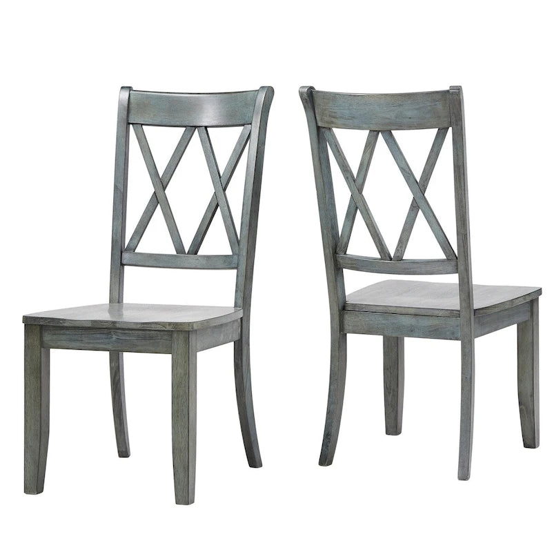 Eleanor X Back Wood Dining Chair (Set of 2) by iNSPIRE Q Classic
