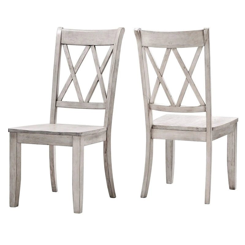 Eleanor X Back Wood Dining Chair (Set of 2) by iNSPIRE Q Classic