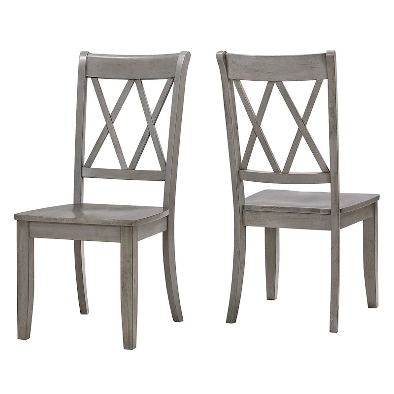 Eleanor X Back Wood Dining Chair (Set of 2) by iNSPIRE Q Classic