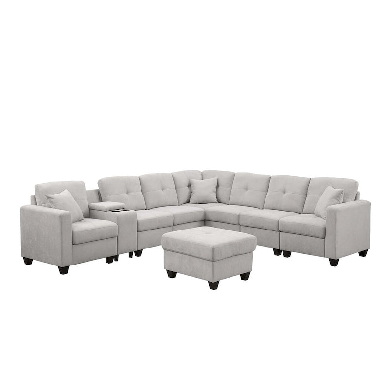 Velvet Modular Sectional Sofa