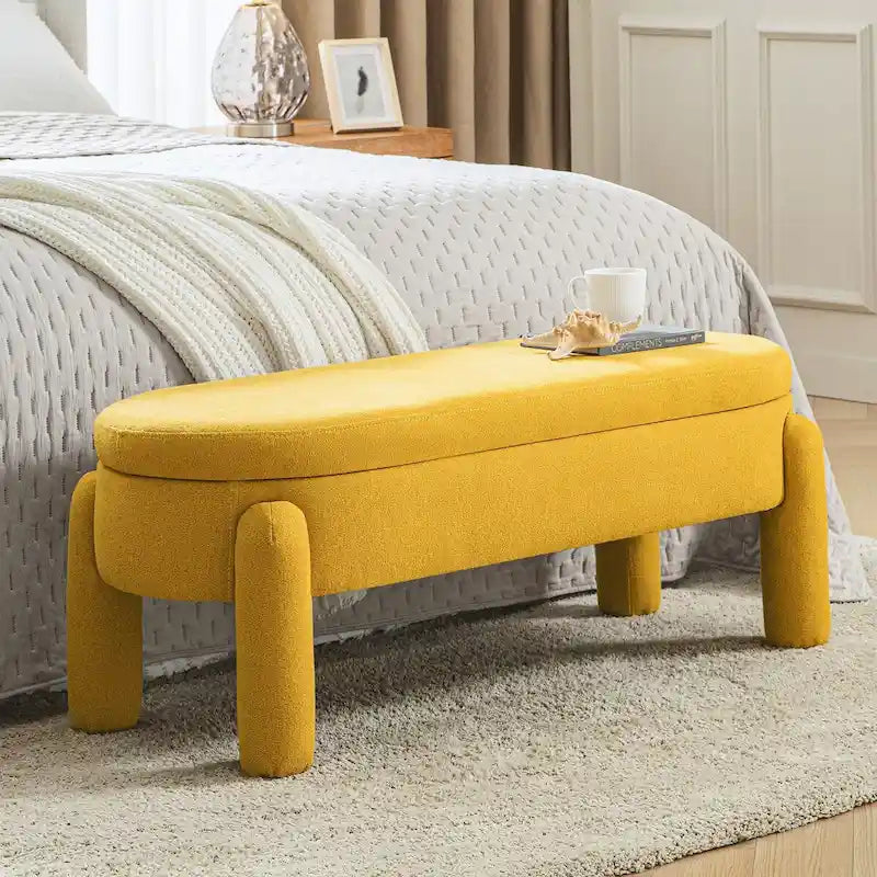 Oscar Modern Flip Top Storage Bench by HULALA HOME
