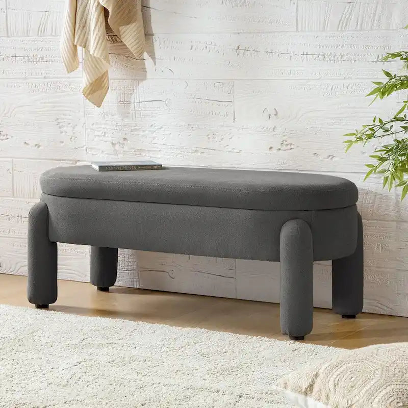 Oscar Modern Flip Top Storage Bench by HULALA HOME