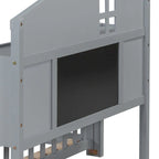 Full-size Floor Beds with Bookcases